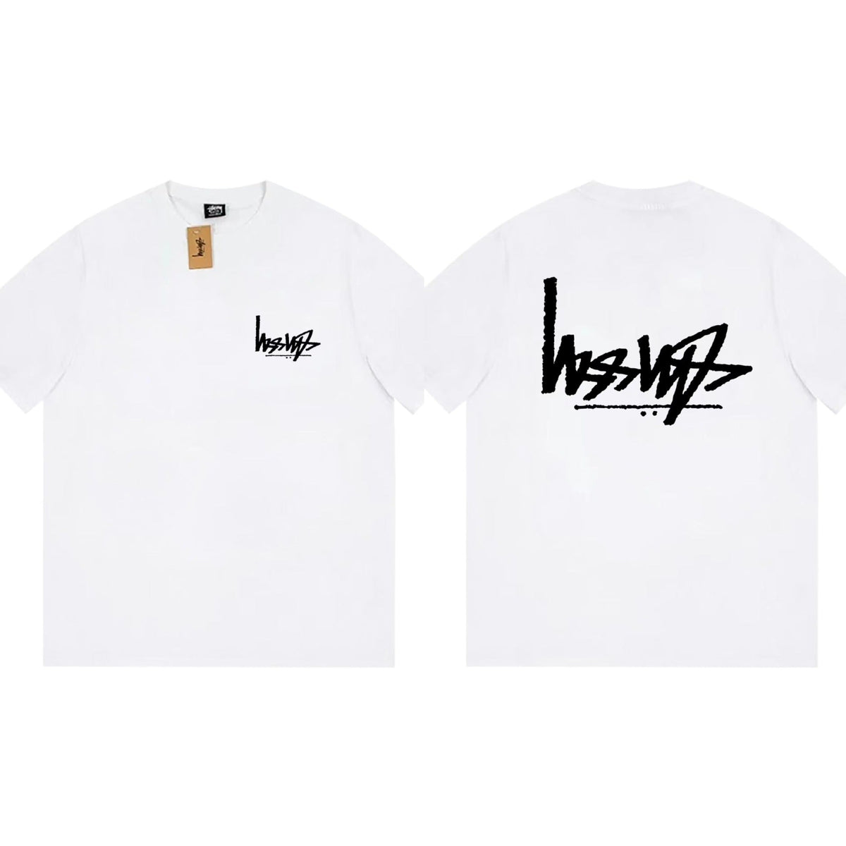 Stussy T-Shirts Loose Casual T-Shirts Same for Men and Women