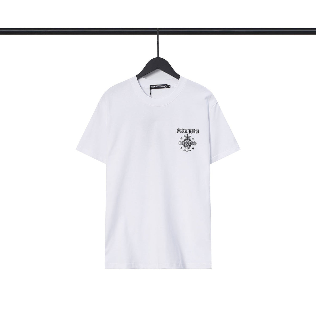 Chrome Heart T Shirts Sanskrit Cross Horseshoe Letter Flower Short Sleeve T-Shirt