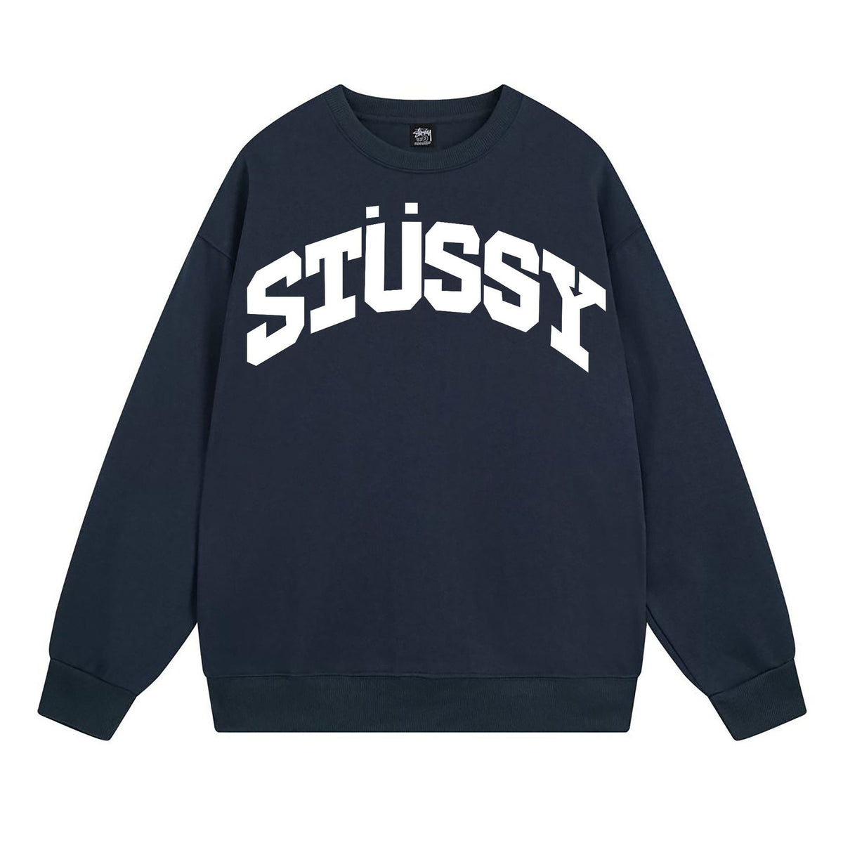 Stussy Sweatshirts Crew Neck Fleece Sweater