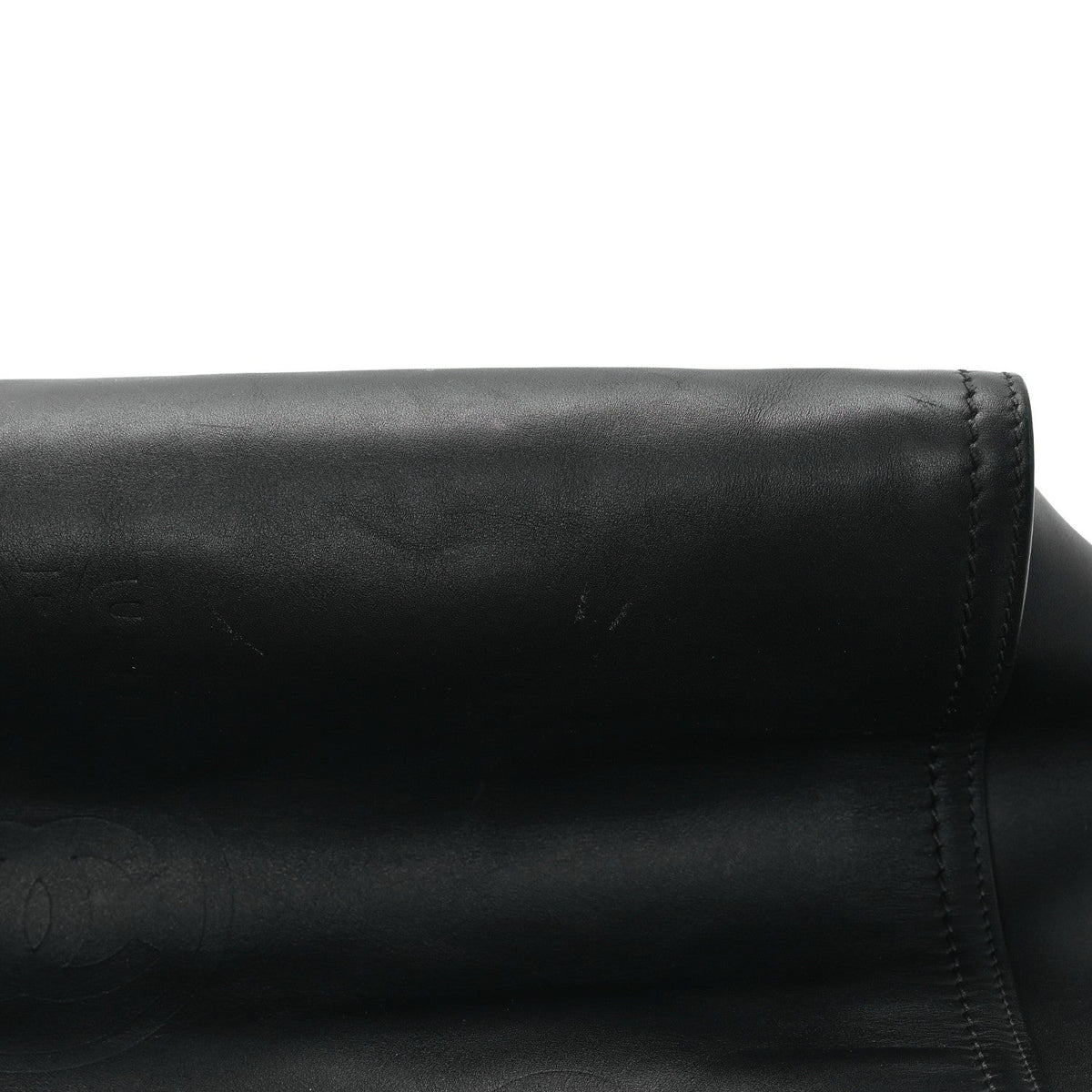 Calfskin Medium Deauville Tote Black